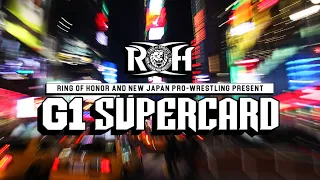 ROH NJPW G1 Supercard Review Full Show Highlights Results | Sean Ross Sapp Fightful Wrestling