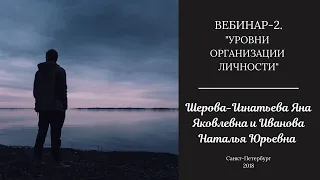 Открытый вебинар "Уровни организации личности. Часть 2". (24.01.2017)