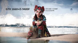 Horizon Forbidden West Complete Edition On GTX 1660+i5 9400F #horizonforbiddenwest #gtx1660