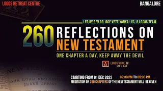 260 Reflections on New Testament - Acts of the apostles | 28 -MAR-2023  |  Logos Retreat Centre