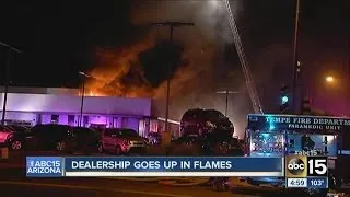 Valley Kia dealership badly damaged by fire