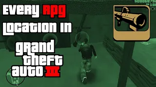 All Rocket Launcher locations | GTA 3