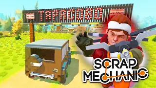 ТАРАСОВО! ДЕРЕВНЯ на БОЛОТЕ! | SCRAP MECHANIC (РП)