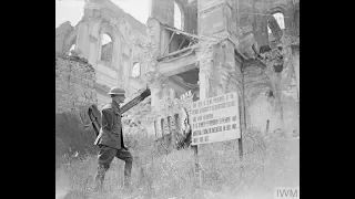 Ruins of Arras 13 June 1918 in the Great War