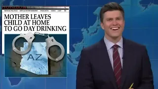 Weekend Update Colin Jost and Michael Che *SAVAGE POLITICAL* 🤣🤣 Joke Swaps | Funny SNL Compilation