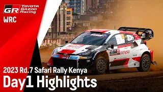 TGR-WRT 2023 Safari Rally Kenya: Day 1 highlights