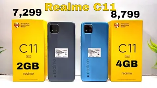 Realme C11 2021 2GB 32GB 🆚 Realme C11 2021 4GB 64GB Unboxing & Comparison or Price ?