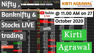 LIVE trading & Nifty ,Banknifty  & Stocks Analysis |LIVE Q&A