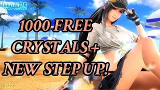 { FF7: Ever Crisis } 1000 FREE Frenzy Crystals + New Step Up Draw & Shop Review!!!