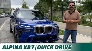 Driving the 2023 BMW Alpina XB7 in NYC | Quick Drive