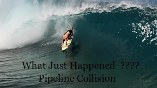 Was this the Craziest Pipeline Collision Ever ? Drone view of an insane wipe out - February 4th 2022