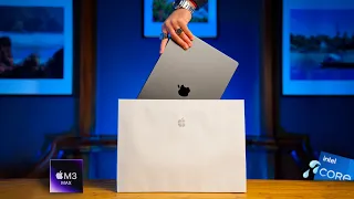 Unboxing the MacBook Pro M3 Max Space Black