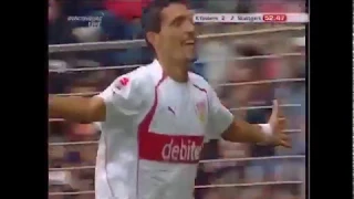 Kevin Kuarany (Stuttgart) - 28/08/2004 - Kaiserslautern 2x3 Stuttgart - 3 gols