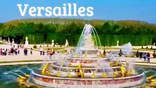 Sunday in Versailles / Street Markets,  Gardens,  Fountains  / Vlog France 2022