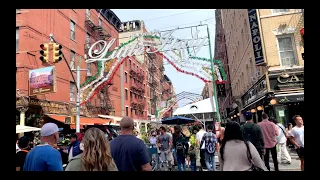 #11 Feast of San Gennaro - Little Italy - New York City (4K VIDEO UHD)