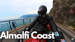 Best Coastal Road I have seen / Motorcycle Trip to Italy EP. 10 (Yamaha XJ 600)