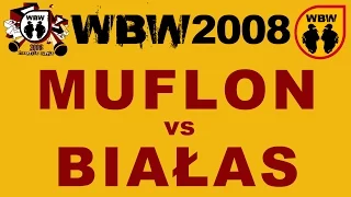 Muflon 🆚 Białas 🎤 WBW 2008 Finał (freestyle rap battle)