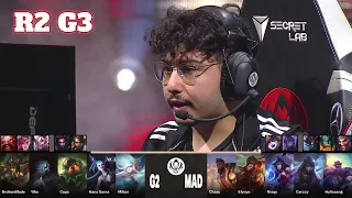 MAD vs G2 - Game 3 | Round 2 LoL MSI 2023 Main Stage | Mad Lions vs G2 Esports G3 full game