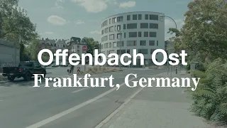 Walking around Offenbach-OST, Frankfurt, Germany #germany #offenbach