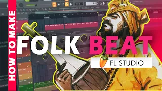 How to make a Folk Music with Modern Style in Fl Studio 20 - Hindi