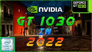 GT 1030 in 2022 | BENCHMARK TEST | INTEL CORE I3 4TH GEN | WsE Gaming