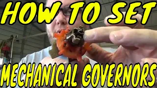 HOW TO SET AND ADJUST THE GOVERNOR ON ANY SMALL ENGINE
