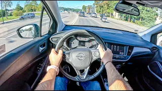 2023 Opel Crossland [1.2 Turbo 110HP] |0-100| POV Test Drive #1836 Joe Black
