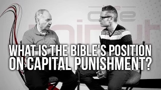 545. What Is The Bible's Position On Capital Punishment?