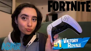 🌙 ASMR FRANÇAIS : SI JE MEURS LA VIDÉO S'ARRÊTE, FORTNITE GAMING (je suis une noob…) 🎮 #fortnite