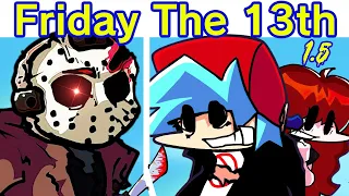 Friday Night Funkin' VS Jason Voorhees | Friday the 13th Game 1.5 | Freddy vs Jason (FNF Mod/Horror)