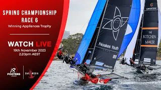 18 FOOTERS - NOAKES SPRING CHAMPIONSHIP RACE 6