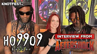 HO99O9 on genre-melding at AFTERSHOCK FESTIVAL