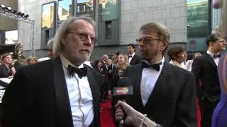 Benny and Björn from ABBA on the Red Carpet at The Olivier Awards 2014