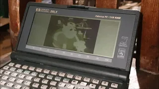 Morshu but on a Palmtop Computer From the Early 90s