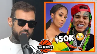 6ix9ine's Alleged Baby Mama Wants $50K a Month in Child Support