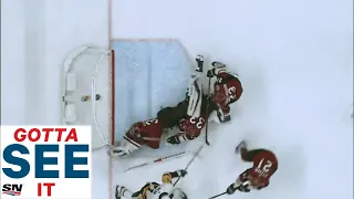 GOTTA SEE IT:  Darcy Kuemper Absolutely Robs Sidney Crosby With Desperate Glove Save