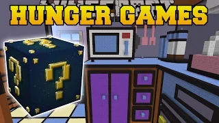 Minecraft: THE SIMSPONS KITCHEN HUNGER GAMES - Lucky Block Mod - Modded Mini-Game