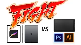 iPad Pro with Procreate vs Wacom Cintiq with Adobe - which one should you get?