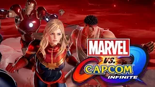 Marvel vs Capcom Infinite Story Mode Demo - Legendado