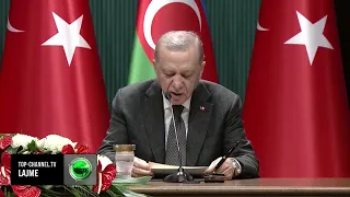 Top Channel/ Ndalimi i tregtisë me Izraelin, Erdogan: Durimi ka përfunduar, koha për veprim