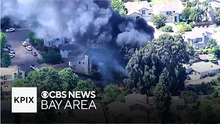 Fire breaks out in Hayward neighborhood in Alameda County. Full Coverage