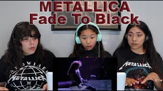 Three Girls React to METALLICA - Fade To Black (Seattle '89)