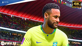 FIFA 23 - Brazil vs. USA - FIFA World Cup Group Stage - PS5™ Gameplay [4K 60FPS]