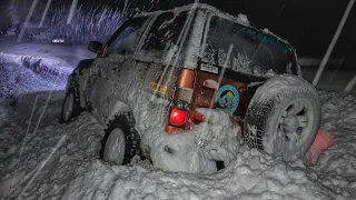 Daıhatsu Feroza Snow Off-Road (1 metre karda Sinekli Yaylası Yolu) GO PRO 1080P