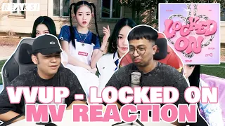 KOK JADI GINI YA !?! | VVUP (비비업) 'Locked On (락던)' MV REACTION INDONESIA
