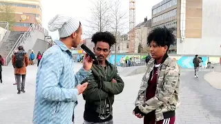 Eritrean street interview ሕቶን መልስን