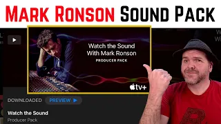 GarageBand Update | NEW "Watch the Sound" with Mark Ronson sound library pack