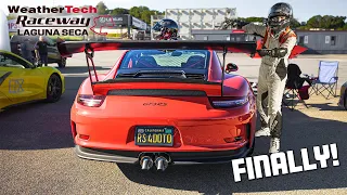 My FIRST TIME in a Porsche GT3 RS on Track! DOMINATING EVERYTHING!