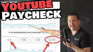 How Much Youtube Paid Me - Small Channel Earnings + Paycheck Revealed