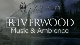 Skyrim Music and Ambience | Riverwood Day and Night [4K | 60fps | Mods]